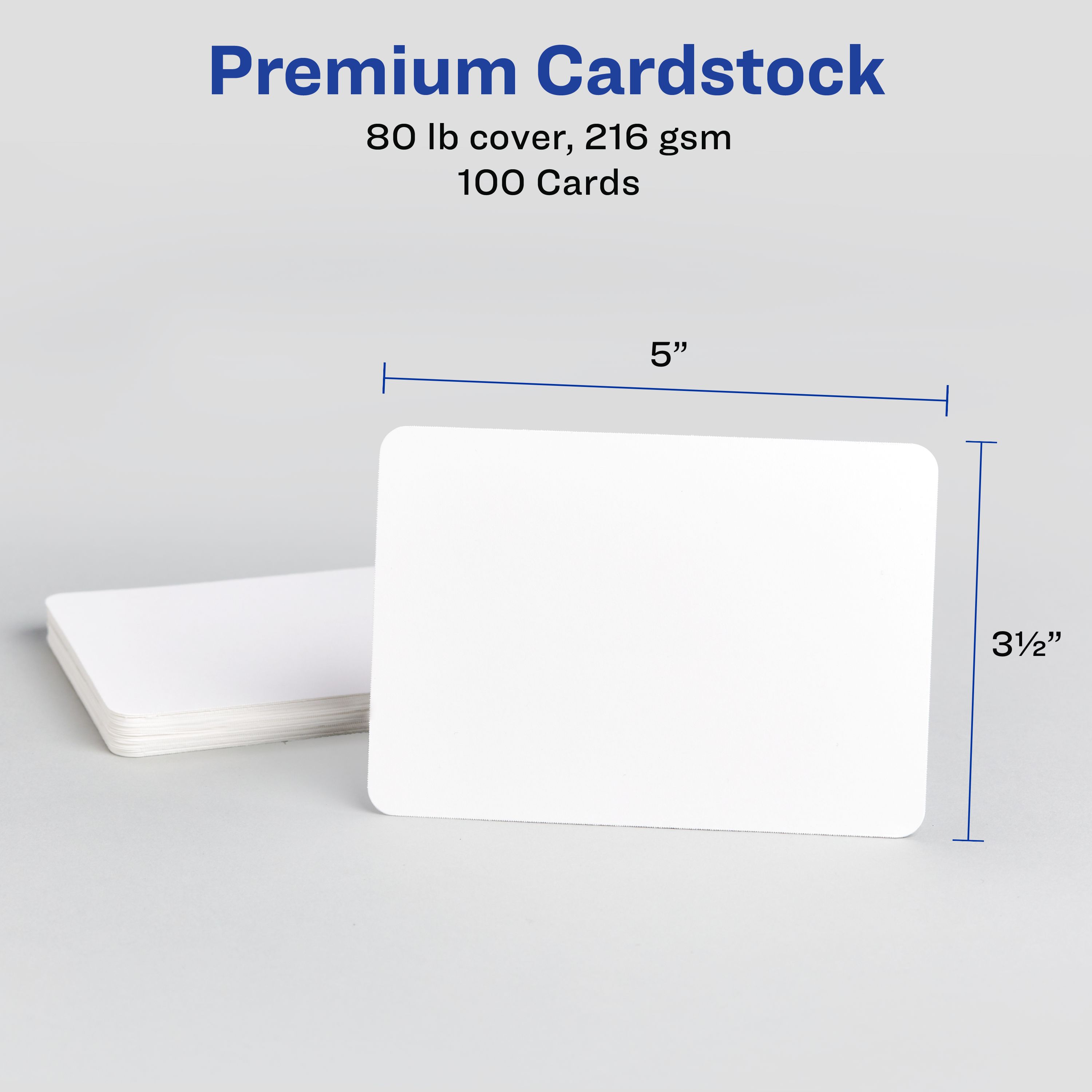 Postcards with Rounded Corners, 3-1/2